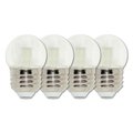 Westinghouse Bulb LED 1W 120V S11 Specia-Lighty 2700K Clear E26 Medium Base, 4PK 4511320